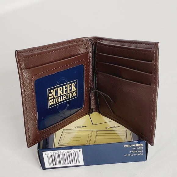 Big Creek Collection Leather Passcase Wallet - Picture 4 of 4
